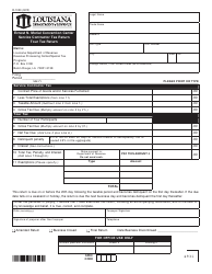 Form R-1030 Ernest N. Morial Convention Center Service Contractor Tax Return Tour Tax Return - Louisiana