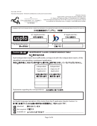 Form PTO/437-JP Combined Petition to Make Special Under the Expanded Collaborative Search Pilot Program Between the Uspto and Jpo (English/Japanese), Page 3