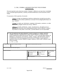 License Application for Non-facility/Vendor Employees - Rhode Island, Page 4