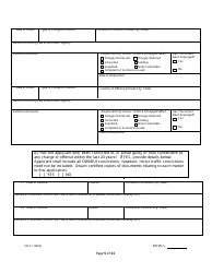 License Application for Non-facility/Vendor Employees - Rhode Island, Page 5