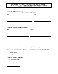 Insured Deposit Taking Financial Institution Call Report - Rhode Island, Page 2