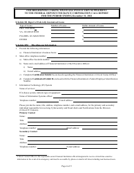 Insured Deposit Taking Financial Institution Call Report - Rhode Island, Page 4