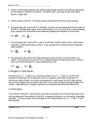 Certified Organized Delivery System (Ods) Annual Report - New Jersey, Page 3