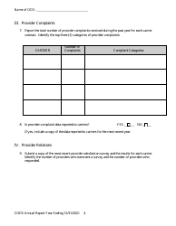 Certified Organized Delivery System (Ods) Annual Report - New Jersey, Page 5