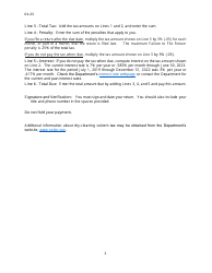 Instructions for Form E-500S Dry-Cleaning Solvent Tax Return - North Carolina, Page 2