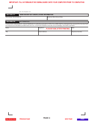 Form REV-1706 Business/Account Cancellation Form - Pennsylvania, Page 2