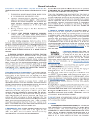 Instructions for Form 1120ME Maine Corporate Income Tax Return - Maine, Page 3