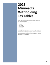 Minnesota Income Tax Withholding Instruction Booklet - Minnesota, Page 15