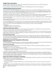 Minnesota Income Tax Withholding Instruction Booklet - Minnesota, Page 4