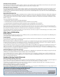 Minnesota Income Tax Withholding Instruction Booklet - Minnesota, Page 5