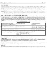Form NYC-400B Estimated Tax by Subchapter S Banking Corporations - New York City, Page 2