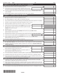 Form NYC-2.1 Investment and Other Exempt Income and Investment Capital - New York City, Page 2