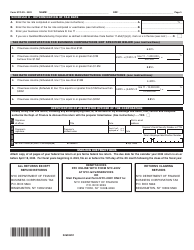 Form NYC-2S Business Corporation Tax Return - New York City, Page 3