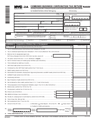 Document preview: Form NYC-2A Combined Business Corporation Tax Return - New York City, 2022