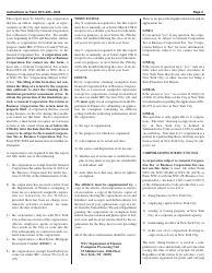 Form NYC-245 Activities Report of Business and General Corporations - New York City, Page 2