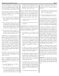 Form NYC-245 Activities Report of Business and General Corporations - New York City, Page 3