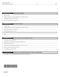 Form NYC-3A/B Subsidiary Detail Spreadsheet Attachment to Form Nyc-3a Combined General Corporation Tax Return - New York City, Page 3