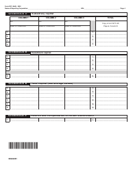 Form NYC-3A/B Subsidiary Detail Spreadsheet Attachment to Form Nyc-3a Combined General Corporation Tax Return - New York City, Page 4