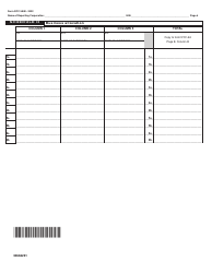 Form NYC-3A/B Subsidiary Detail Spreadsheet Attachment to Form Nyc-3a Combined General Corporation Tax Return - New York City, Page 6