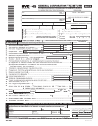 Document preview: Form NYC-4S General Corporation Tax Return - New York City, 2022