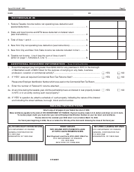 Form NYC-4S-EZ General Corporation Tax Return - New York City, Page 2