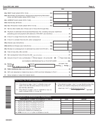 Form NYC-202 Unincorporated Business Tax Return for Individuals and Single-Member Llcs - New York City, Page 2