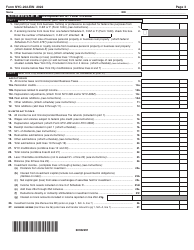 Form NYC-202EIN Unincorporated Business Tax Return for Estates and Trusts - New York City, Page 3