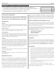 Form NYC-TCLT Taxicab License Transfer Tax Return - New York City, Page 2