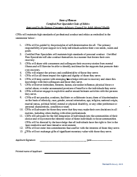 Application for Certification as a Kansas Certified Peer Specialist (Kcps) - Kansas, Page 2