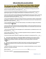Application for Approval as a Kansas Certified Peer Specialist in Training - Kansas, Page 3