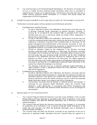 Form NMH-3820 Business Associate Addendum - Nevada, Page 4