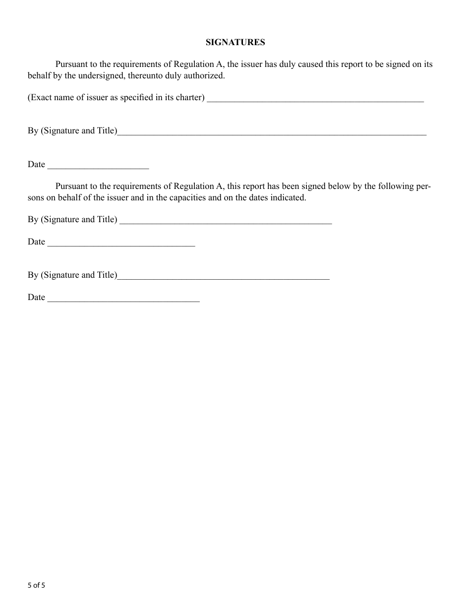 Form 1-SA (SEC Form 2914) Download Printable PDF or Fill Online ...