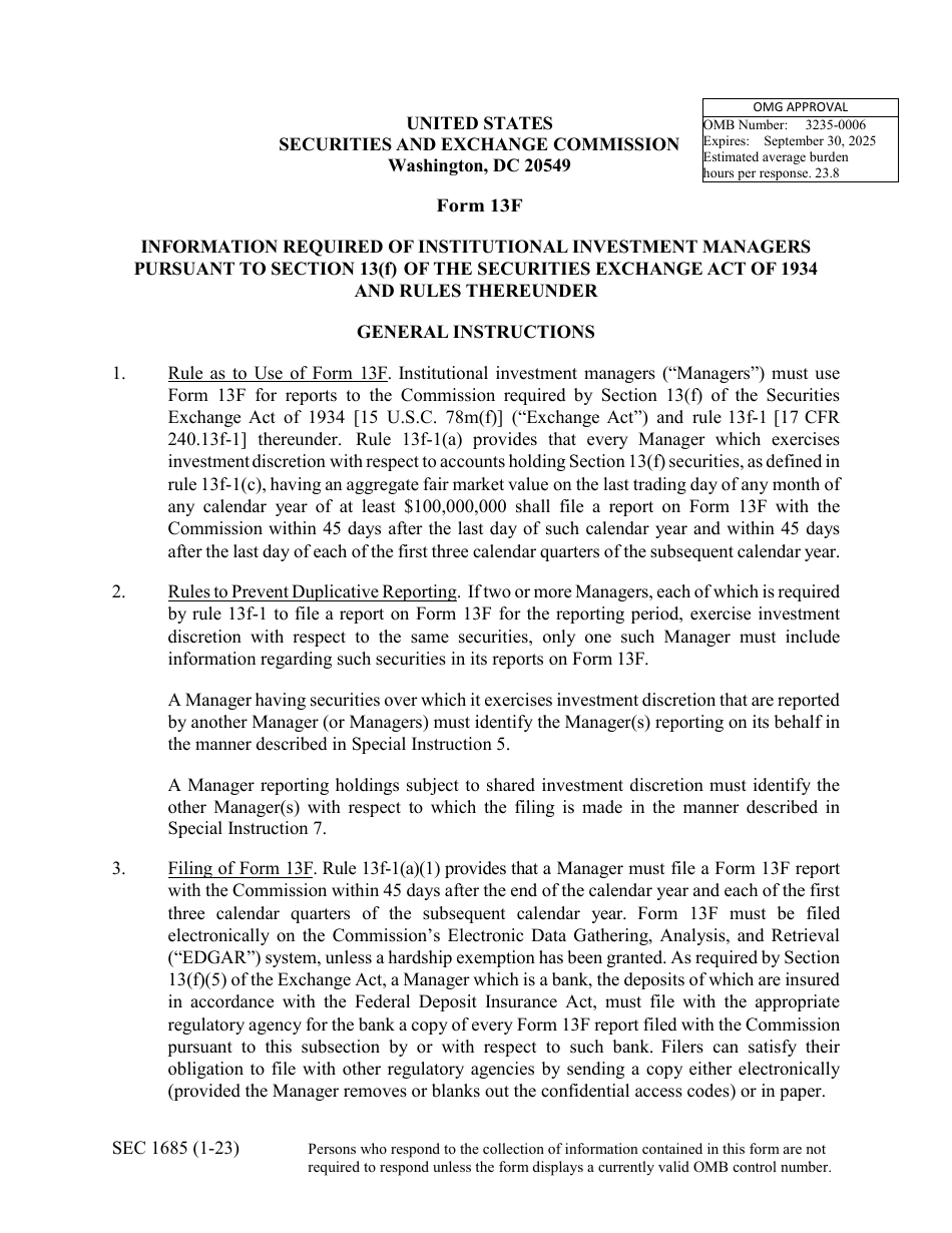 section 13 f securities exchange act