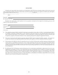 Form F-8 (SEC Form 2290) Registration Statement Under the Securities Act of 1933, Page 10