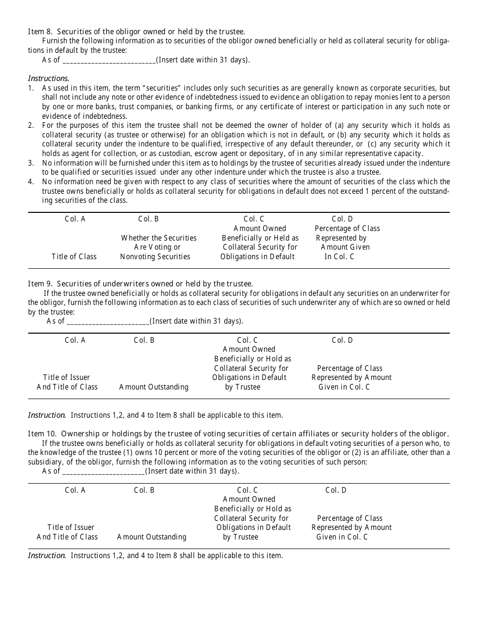 Form T-1 (SEC Form 1836) Statement of Eligibility and Qualification Under the Trust Indenture Act of 1939 of Corporations Designated to Act as Trustees, Page 3