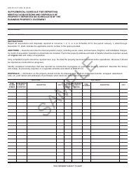 Form BOE-571-D Supplemental Schedule for Reporting Monthly Acquisitions and Disposals of Property Reported on Schedule B of the Business Property Statement - Sample - California