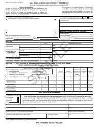 Form BOE-571-W Wind Generation Property Statement - Sample - California