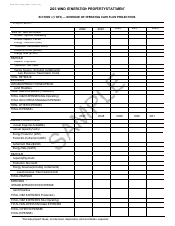 Form BOE-571-W Wind Generation Property Statement - Sample - California, Page 5