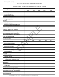 Form BOE-571-W Wind Generation Property Statement - Sample - California, Page 6