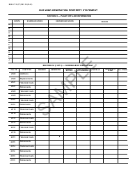 Form BOE-571-W Wind Generation Property Statement - Sample - California, Page 7