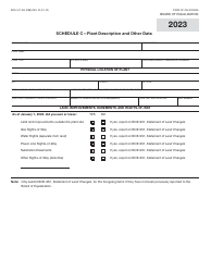 Form BOE-517-EG Property Statement - Electric Generation Companies - California, Page 6