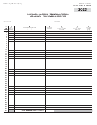 Form BOE-517-PC Property Statement - Intercounty Pipelines - Common Carrier Pipelines - California, Page 16