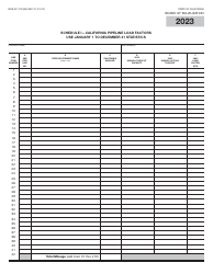 Form BOE-517-PN Property Statement - Intercounty Pipelines - Noncommon Carrier Pipelines - California, Page 7