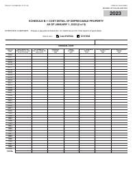 Form BOE-517-LE Property Statement - Local Exchange Telephone Companies - California, Page 6