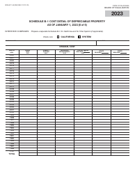 Form BOE-517-LE Property Statement - Local Exchange Telephone Companies - California, Page 9