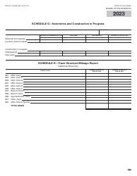 Form BOE-517-RR Property Statement - Railroads - California, Page 7