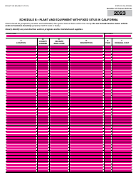 Form BOE-517-RF Property Statement - Railcar Maintenance Facilities - California, Page 3