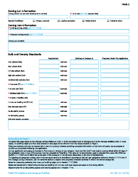 Form 400 Building Permit Application - City of Chicago, Illinois, Page 2