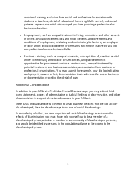 Attachment 4 Affidavit of Individual Social Disadvantage - City of Chicago, Illinois, Page 3