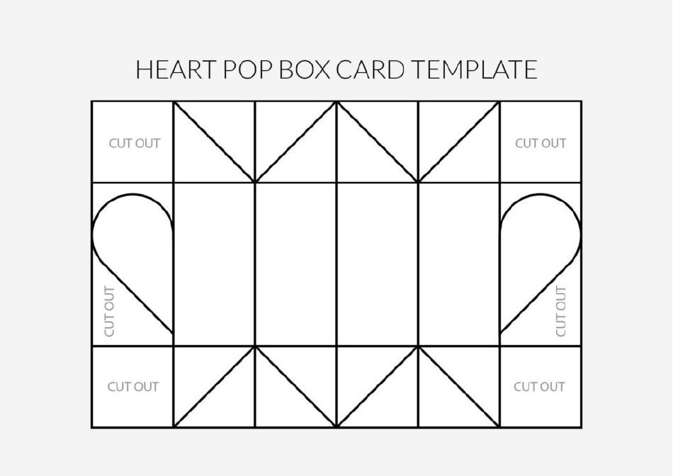 Valentine's Day Box Craft Download Printable PDF Templateroller